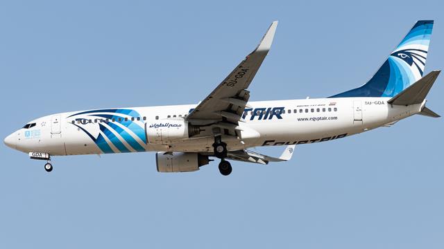 SU-GDA:Boeing 737-800:EgyptAir